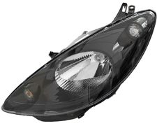 Faro delantero Peugeot 1007 2004-2010 base negra / izquierdo