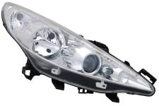 Faro delantero Peugeot 207 2007-2009 con antiniebla / derecho