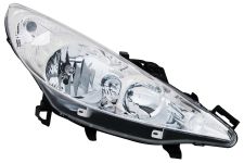 Faro delantero Peugeot 207 2009-2012 derecho