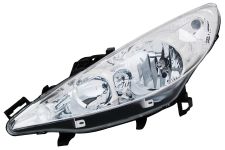 Faro delantero Peugeot 207 2009-2012 izquierdo