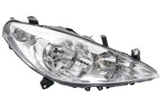 Faro delantero Peugeot 307 2001-2005 con antiniebla / derecho