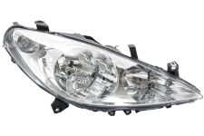 Faro delantero Peugeot 307 2001-2005 derecho