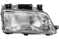 Faro delantero Peugeot 405 1987-1996 optica simple / derecho