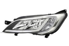 Faro delantero Peugeot Boxer 2014-> base cromada / izquierdo
