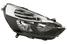Faro delantero Renault Clio 2013-2016 detalle negro / derecho