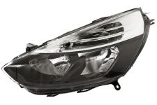 Faro delantero Renault Clio 2013-2016 detalle negro / izquierdo
