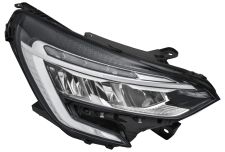 Faro delantero Renault Clio 2019-2023 full led / led superior / interior cromado / derecho