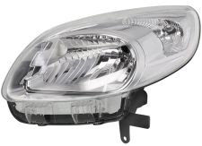 Faro delantero Renault Kangoo 2013-2021 base cromada / izquierdo