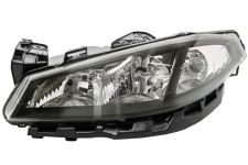 Faro delantero Renault Laguna 2005-2007 base negra / izquierdo