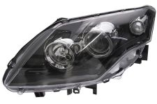 Faro delantero Renault Laguna 2007-2011 base negra / izquierdo