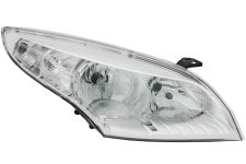Faro delantero Renault Megane 2008-2012 base cromada / derecho
