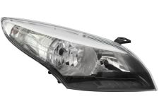 Faro delantero Renault Megane 2012-2014 base cromada / derecho