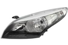 Faro delantero Renault Megane 2012-2014 base cromada / izquierdo