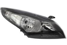 Faro delantero Renault Megane 2012-2014 base negra / derecho