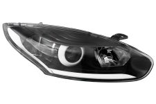 Faro delantero Renault Megane 2014-2016 base negra / derecho