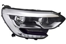 Faro delantero Renault Megane 2016-2020 base cromada / derecho