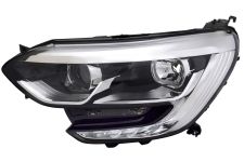 Faro delantero Renault Megane 2016-2020 base cromada / izquierdo