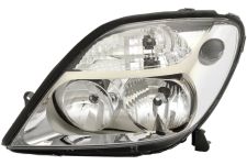 Faro delantero Renault Scenic 1999-2002 base cromada / izquierdo