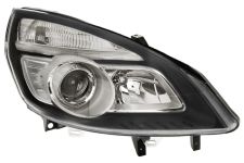 Faro delantero Renault Scenic 2006-2009 base negra / derecho