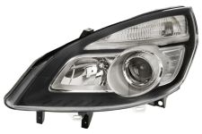Faro delantero Renault Scenic 2006-2009 base negra / xenon / izquierdo