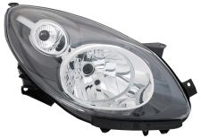 Faro delantero Renault Twingo 2007-2012 base negra / derecho