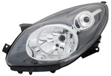 Faro delantero Renault Twingo 2007-2012 base negra / izquierdo