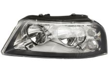 Faro delantero Seat Alhambra 2001-2010 base cromada / borde negro / izquierdo