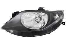 Faro delantero Seat Ibiza 2008-2012 optica simple / izquierdo