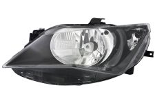Faro delantero Seat Ibiza 2012-2017 base negra / izquierdo