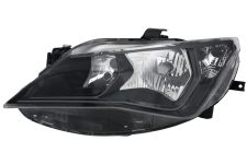 Faro delantero Seat Ibiza 2012-2017 optica doble / base negra / izquierdo