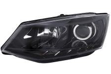 Faro delantero Skoda Fabia 2014-2018 lampara h7+h7+led / izquierdo