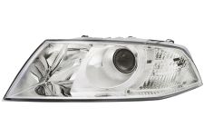 Faro delantero Skoda Octavia 2004-2009 modelo ambiente / elegance / con lupa / izquierdo