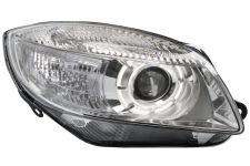Faro delantero Skoda Roomster 2006-2010 con lupa / derecho
