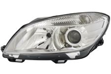 Faro delantero Skoda Roomster 2010-2015 con lupa / izquierdo