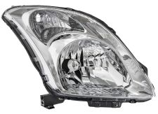 Faro delantero Suzuki Swift 2005-2007 base cromada / electrico / derecho