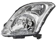Faro delantero Suzuki Swift 2005-2007 base cromada / electrico / izquierdo