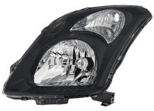 Faro delantero Suzuki Swift 2005-2007 base negra / electrico / izquierdo
