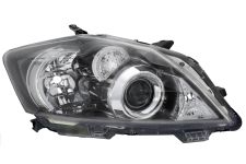 Faro delantero Toyota Auris 2010-2013 base negra / xenon / derecho