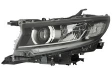 Faro delantero Toyota Land Cruiser prado fj150 2018-2023 base negra / full led / izquierdo