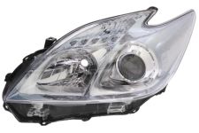 Faro delantero Toyota Prius 2012-2016 cromado azul / izquierdo