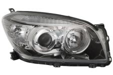 Faro delantero Toyota Rav4 2006-2009 base negra / derecho