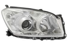 Faro delantero Toyota Rav4 2009-2010 base cromada / con motor / derecho