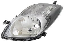 Faro delantero Toyota Yaris 2009-2011 tipo valeo / base negra / izquierdo
