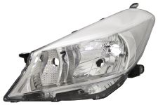 Faro delantero Toyota Yaris 2011-2014 base cromada / izquierdo