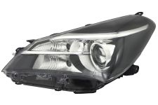 Faro delantero Toyota Yaris 2014-2017 con lupa / izquierdo