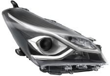 Faro delantero Toyota Yaris 2017-2020 con lupa / derecho