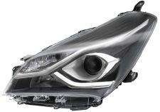 Faro delantero Toyota Yaris 2017-2020 con lupa / izquierdo