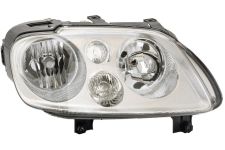 Faro delantero Volkswagen Caddy 2004-2010 base cromada / lamparas h7+h7 / derecho
