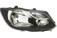 Faro delantero Volkswagen Caddy 2010-2015 optica simple / detalle cromado / derecho