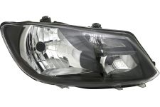Faro delantero Volkswagen Caddy 2010-2015 optica simple / detalle negro / derecho